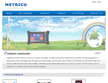 Tablet Screenshot of metricu.com